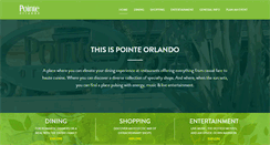 Desktop Screenshot of pointeorlando.com